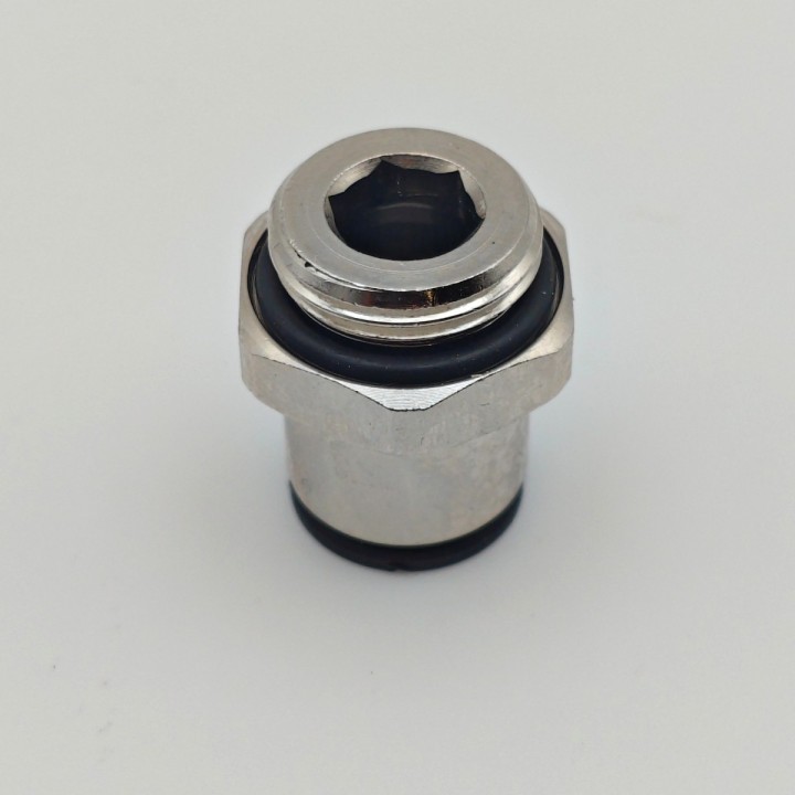 Raccord droit mâle BSPP G3/8 Ø10
