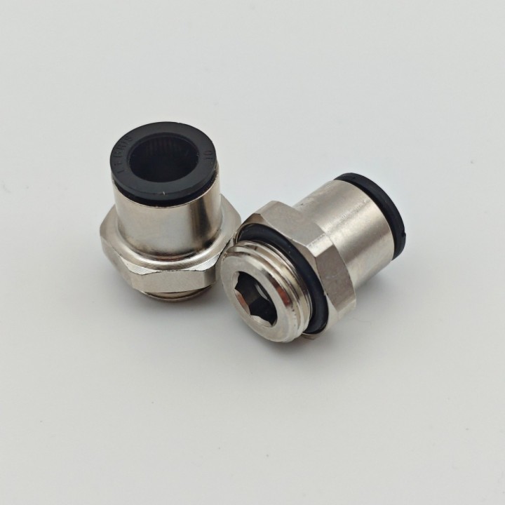 Raccord droit mâle BSPP G3/8 Ø10