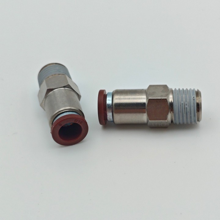 Raccord à clapet sortie 1/4 pour tube Ø8 CPC