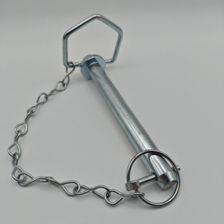 Axe d'attelage avec poignée Ø19 × 162 mm