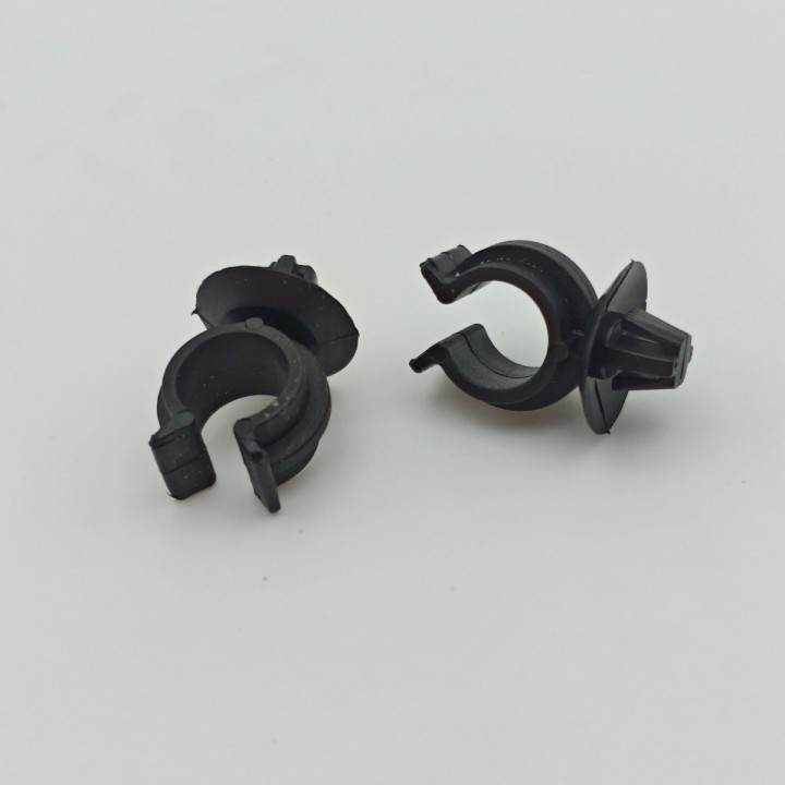 Support de tube Ø10,5 mm polyamide noir
