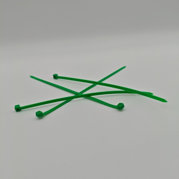 Colliers de serrage nylon 4,8 × 200 mm couleur