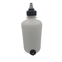 Bidon cylindrique 5 L non gradué avec rinçage Yoniduck