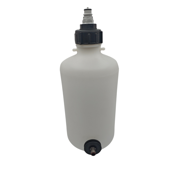 Bidon cylindrique 5 L non gradué avec rinçage Yoniduck