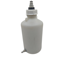 Bidon cylindrique 5 L gradué avec rinçage DHUGUES