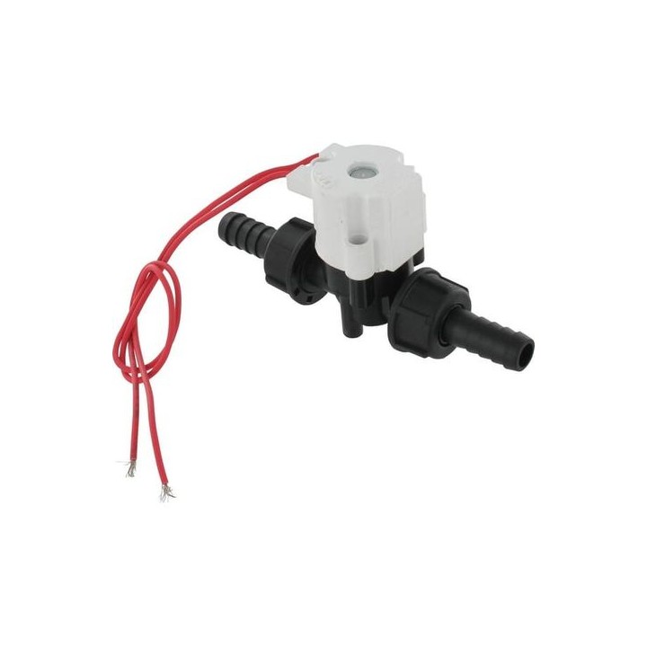 Électrovanne 12 V M1/2 avec raccords Ø10 mm
