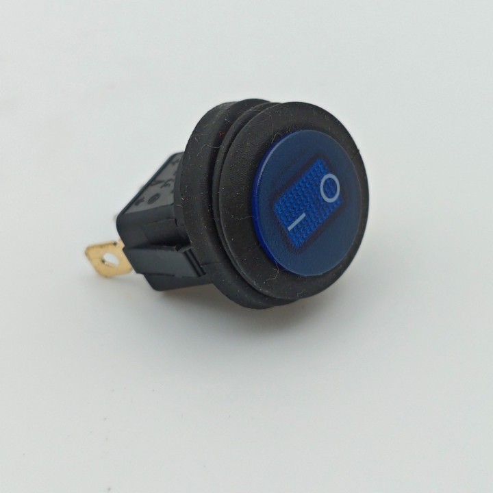 Interrupteur de mise sous tension Yoniduck 12 V LED bleue