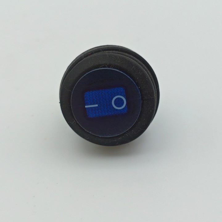 Interrupteur de mise sous tension Yoniduck 12 V LED bleue